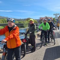 Radlerinnentour an der Weser